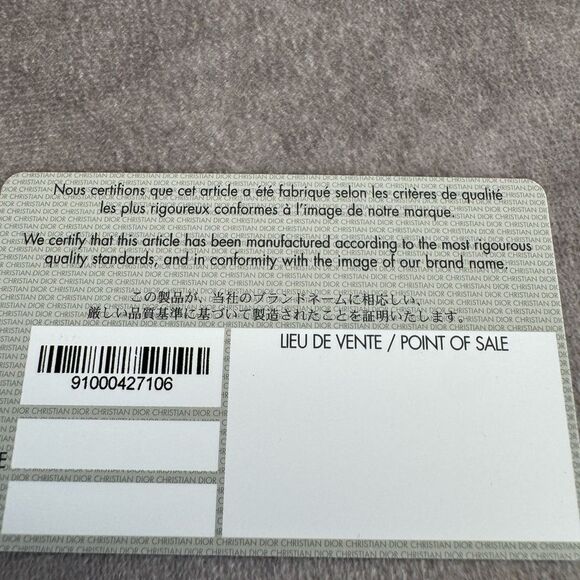 CHRISTIAN DIOR Metallic Grained Calfskin Diorama Satchel Gold - Picture 14 of 14